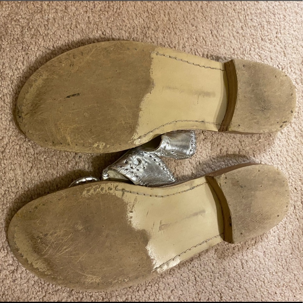 Jack Rogers silver sandals - Picture 3 of 3